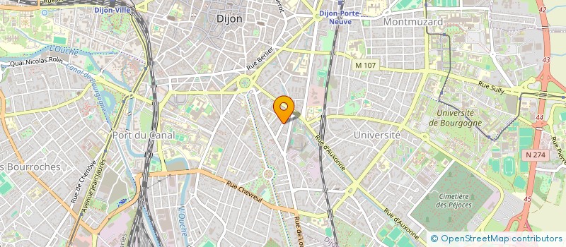 localisation de l'entreprise BLATHESMO à DIJON