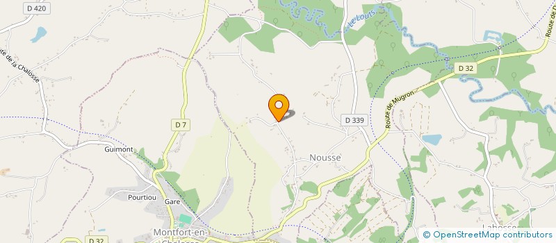 localisation de l'entreprise BLATO  NOUSSE