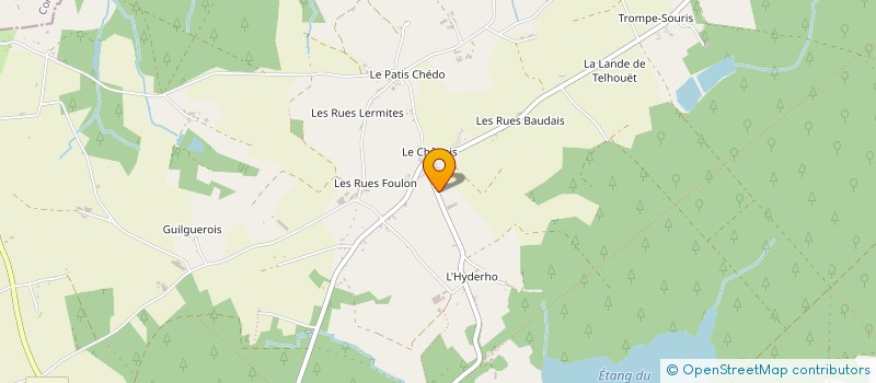 localisation de l'entreprise BLATTJACK PROD  PAIMPONT