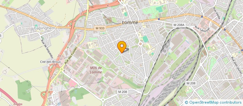 localisation de l'entreprise BLAUTE MAC ALLISTER ET CIE à LILLE