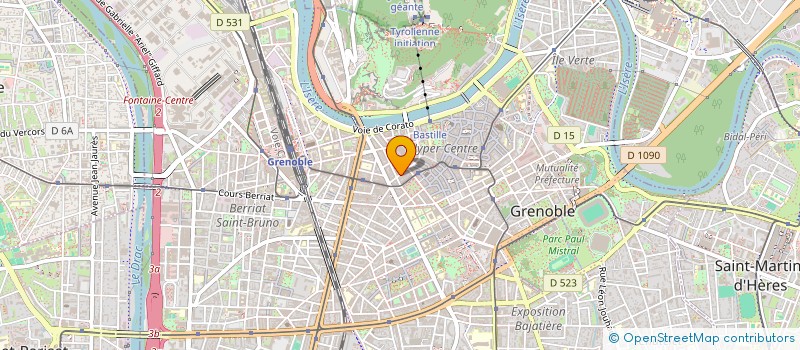 localisation de l'entreprise BLAUWART à GRENOBLE