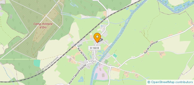 localisation de l'entreprise BLAV'CONCEPT  ORS