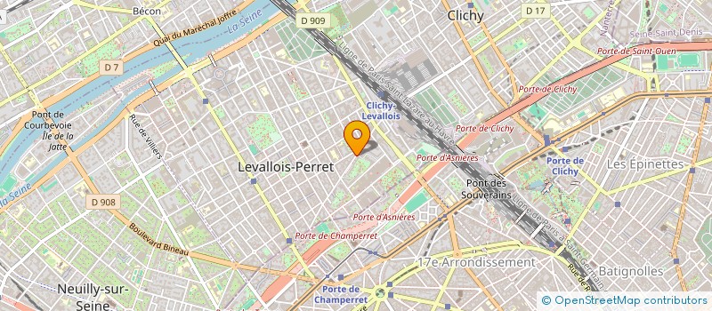 localisation de l'entreprise BLAVIGNAC MORGANE ET SICOT MARTIN à LEVALLOIS-PERRET