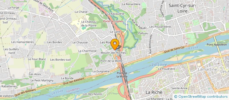 localisation de l'entreprise BLAY FOLDEX  FONDETTES