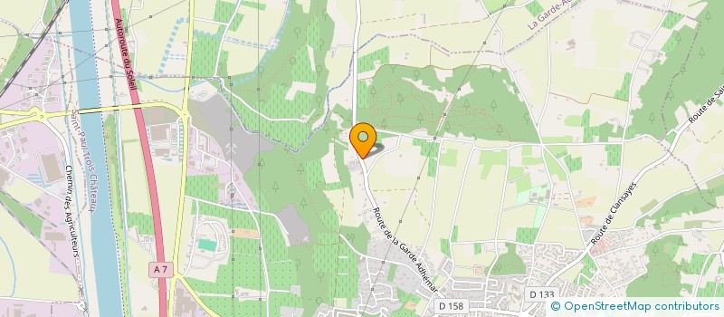 localisation de l'entreprise BLAY SEBASTIEN  SAINT-PAUL-TROIS-CHATEAUX