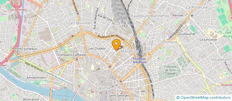 localisation de l'entreprise BLAYE TLS à TOULOUSE