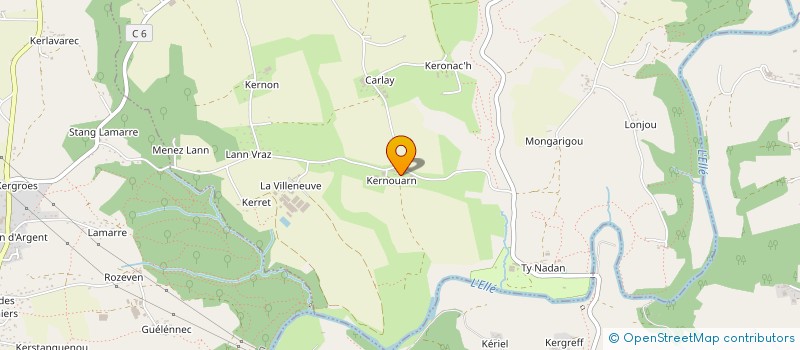 localisation de l'entreprise BLAZ  LOCUNOLE