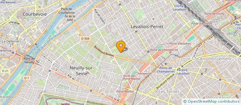 localisation de l'entreprise BLAZE LEARN à NEUILLY-SUR-SEINE