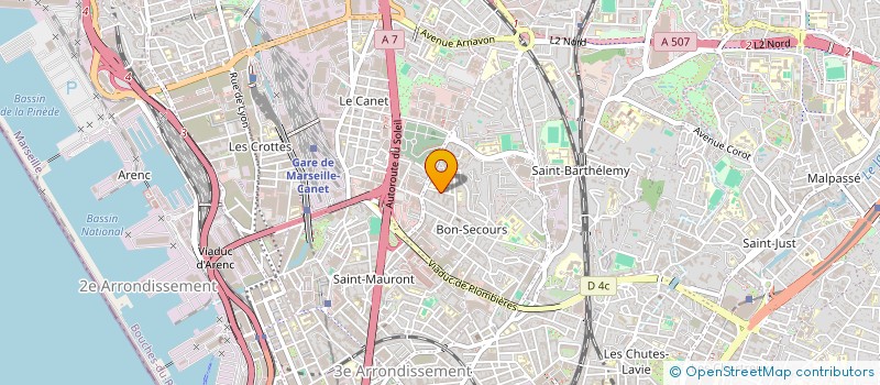 localisation de l'entreprise BLAZERMAN à MARSEILLE