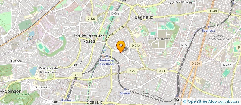 localisation de l'entreprise BLAZING STICK à FONTENAY-AUX-ROSES