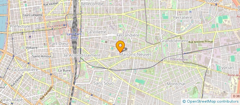 localisation de l'entreprise BLAZING WOMEN  LYON