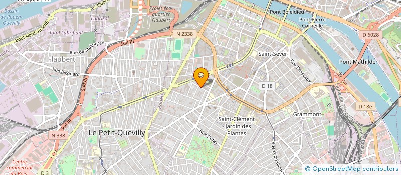 localisation de l'entreprise BLB  ROUEN