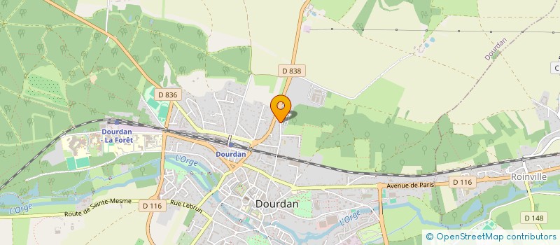 localisation de l'entreprise BLB  DOURDAN