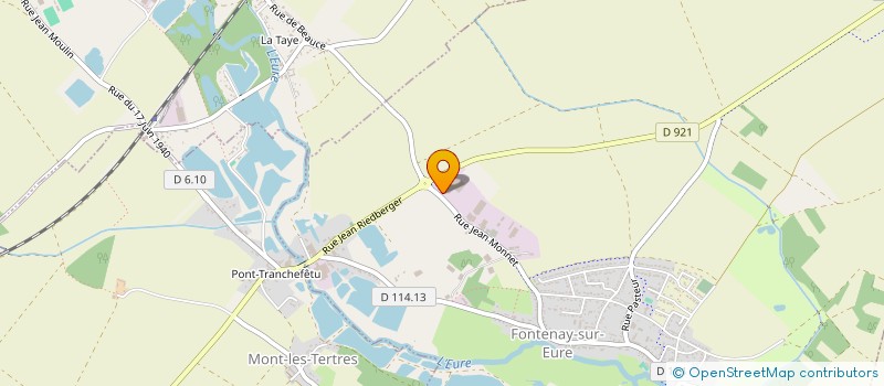 localisation de l'entreprise BLB à FONTENAY-SUR-EURE
