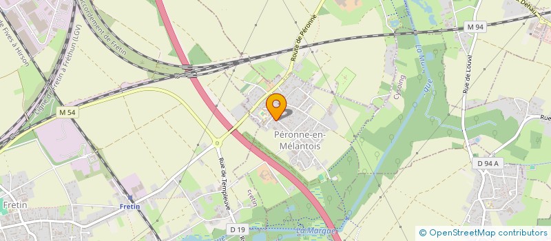 localisation de l'entreprise BLB DEVELOPPEMENT à PERONNE-EN-MELANTOIS