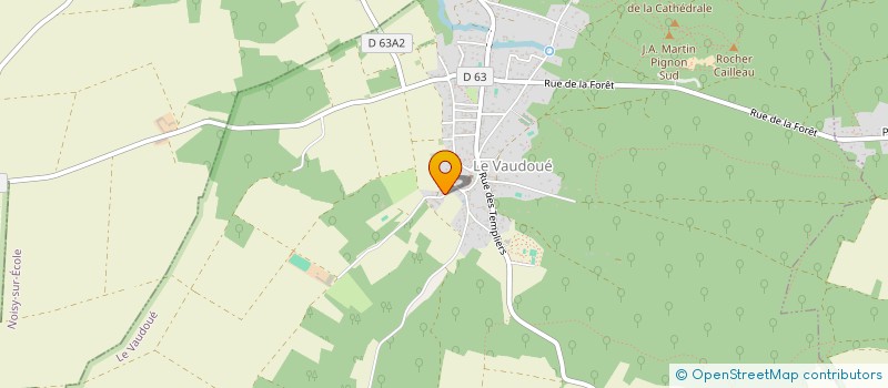 localisation de l'entreprise BLB DEVELOPPEMENTS à LE VAUDOUE