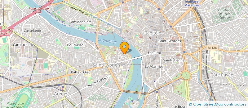 localisation de l'entreprise BLB EDITIONS à TOULOUSE