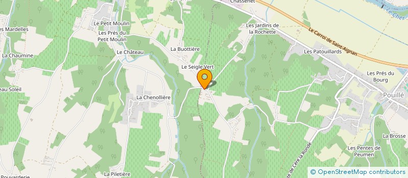 localisation de l'entreprise BLB FLOW  POUILLE