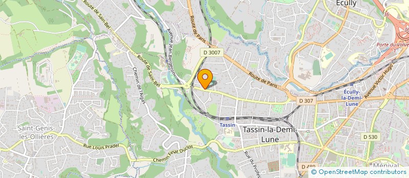 localisation de l'entreprise BLB SARL à TASSIN-LA-DEMI-LUNE