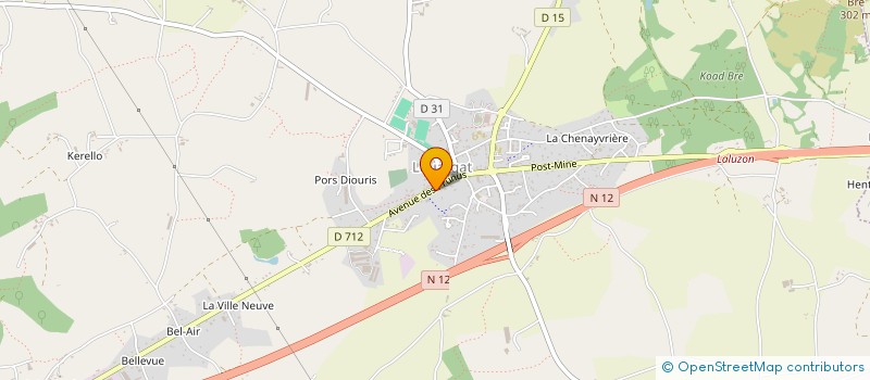 localisation de l'entreprise BLB SERVICE à LOUARGAT