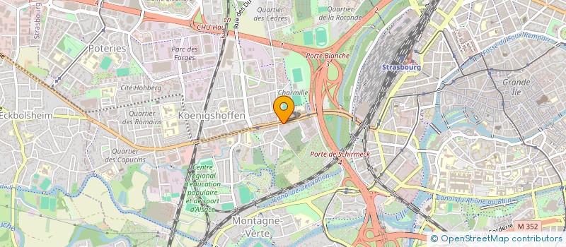 localisation de l'entreprise BLBS à STRASBOURG