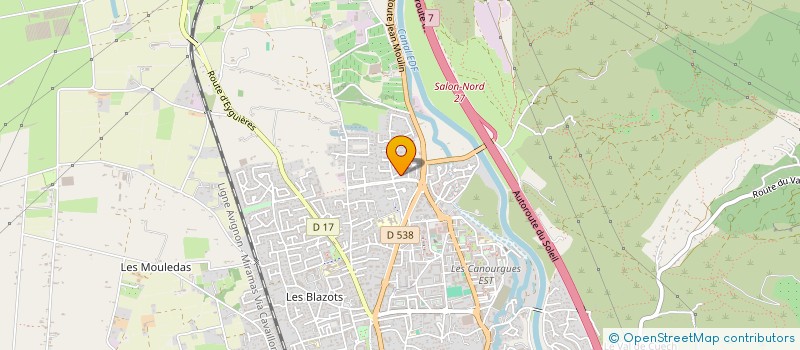 localisation de l'entreprise BLC  SALON-DE-PROVENCE