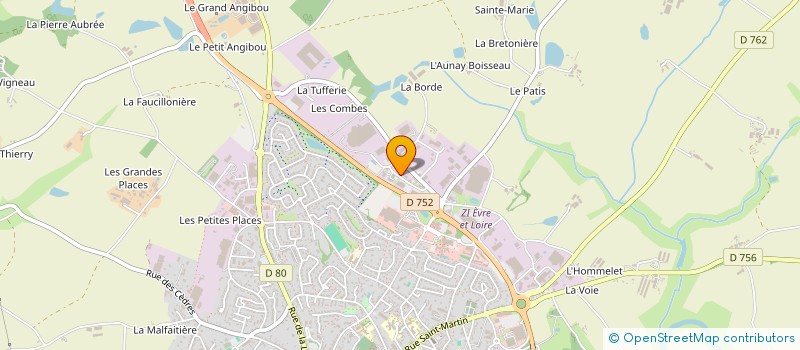 localisation de l'entreprise BLC à BEAUPREAU-EN-MAUGES