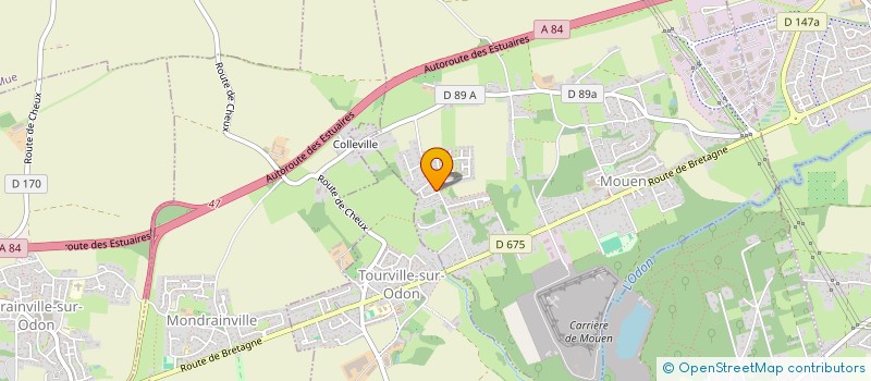 localisation de l'entreprise BLC  MOUEN