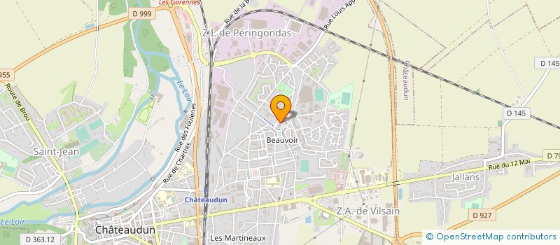 localisation de l'entreprise BLC à CHATEAUDUN