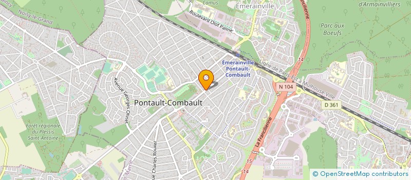 localisation de l'entreprise BLC BAT à PONTAULT-COMBAULT