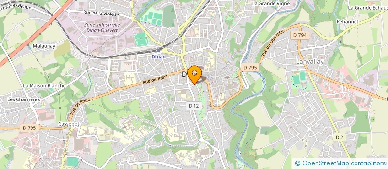 localisation de l'entreprise BLC CAPITAL à DINAN