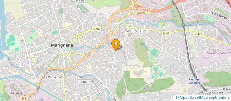 localisation de l'entreprise BLC CONSTRUCTIONS à MARIGNANE
