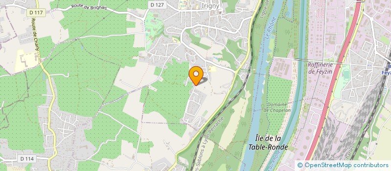 localisation de l'entreprise BLC DEVELOPPEMENTS à IRIGNY