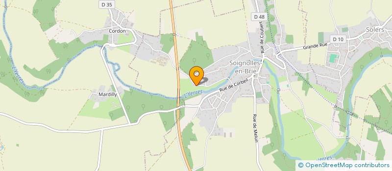 localisation de l'entreprise BLC ELEC  SOIGNOLLES-EN-BRIE