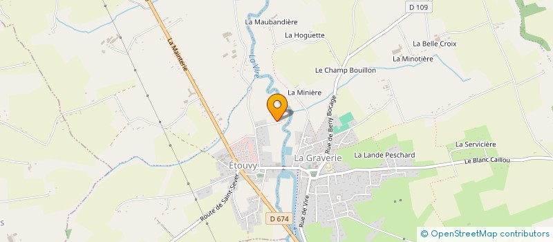 localisation de l'entreprise BLC FINANCES à SOULEUVRE EN BOCAGE