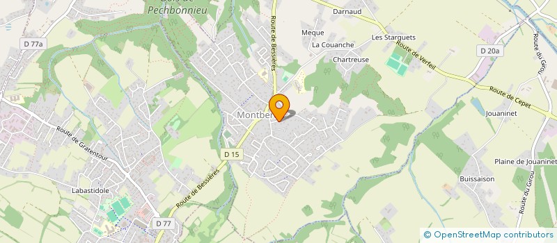 localisation de l'entreprise BLC INVEST  MONTBERON