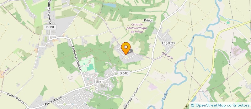 localisation de l'entreprise BLC RENOV  LARRA