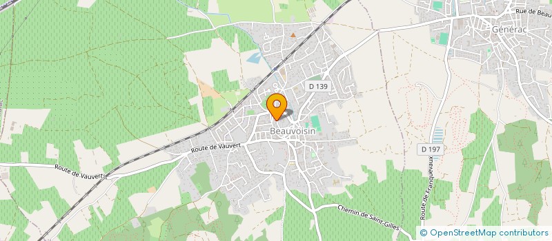 localisation de l'entreprise BLC SERVICES  BEAUVOISIN