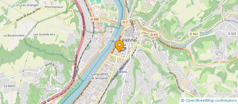 localisation de l'entreprise BLC VIENNE à VIENNE