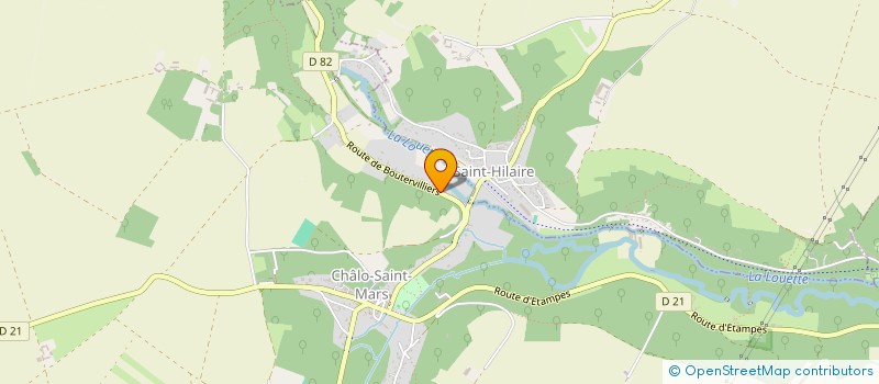 localisation de l'entreprise BLC ZOOTECH à CHALO-SAINT-MARS