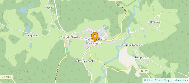 localisation de l'entreprise BLCG à MONTSAUCHE-LES-SETTONS