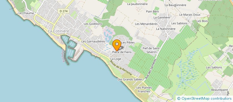 localisation de l'entreprise BLCO à SAINT-PIERRE-D'OLERON