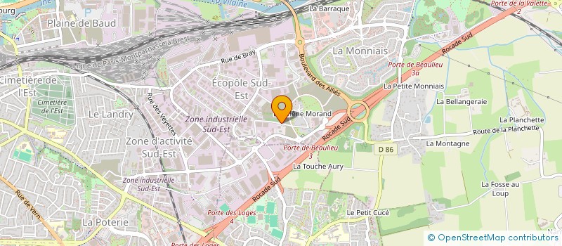 localisation de l'entreprise BLCONSULTING à CESSON-SEVIGNE