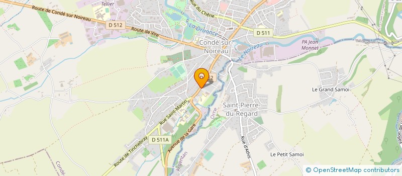 localisation de l'entreprise BLD à CONDE-EN-NORMANDIE