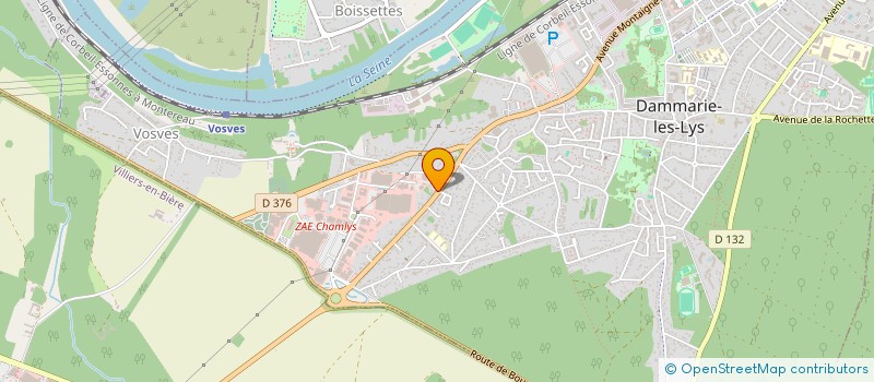 localisation de l'entreprise BLD à DAMMARIE-LES-LYS