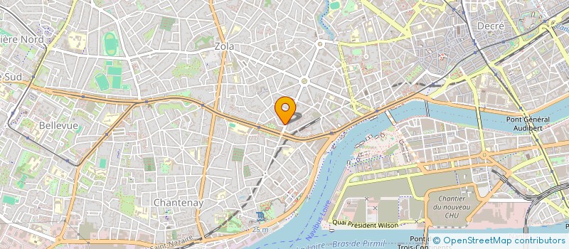 localisation de l'entreprise BLD à NANTES