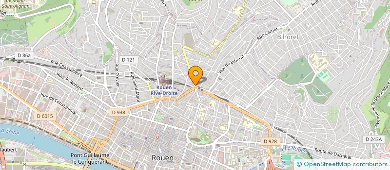 localisation de l'entreprise BLD à ROUEN