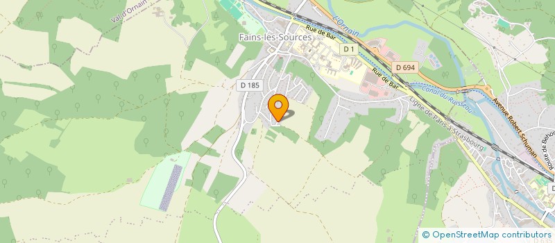localisation de l'entreprise BLD MICRO à FAINS-VEEL