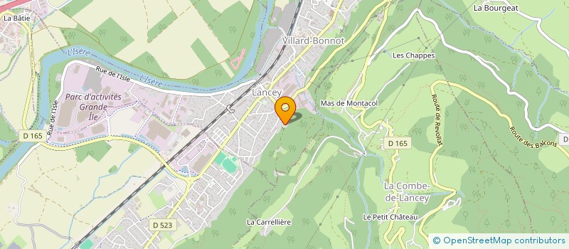 localisation de l'entreprise BLD&RB IMMOBILIER  VILLARD-BONNOT