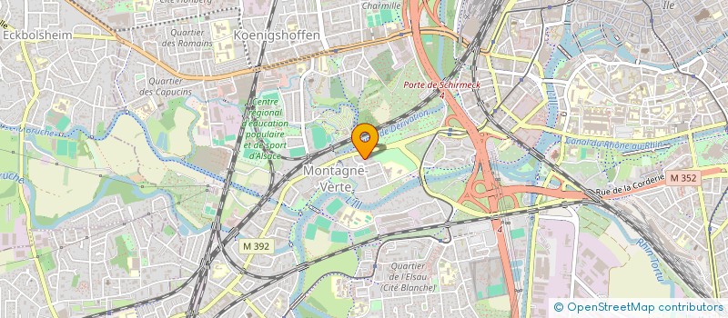 localisation de l'entreprise BLD RENOVATION à STRASBOURG